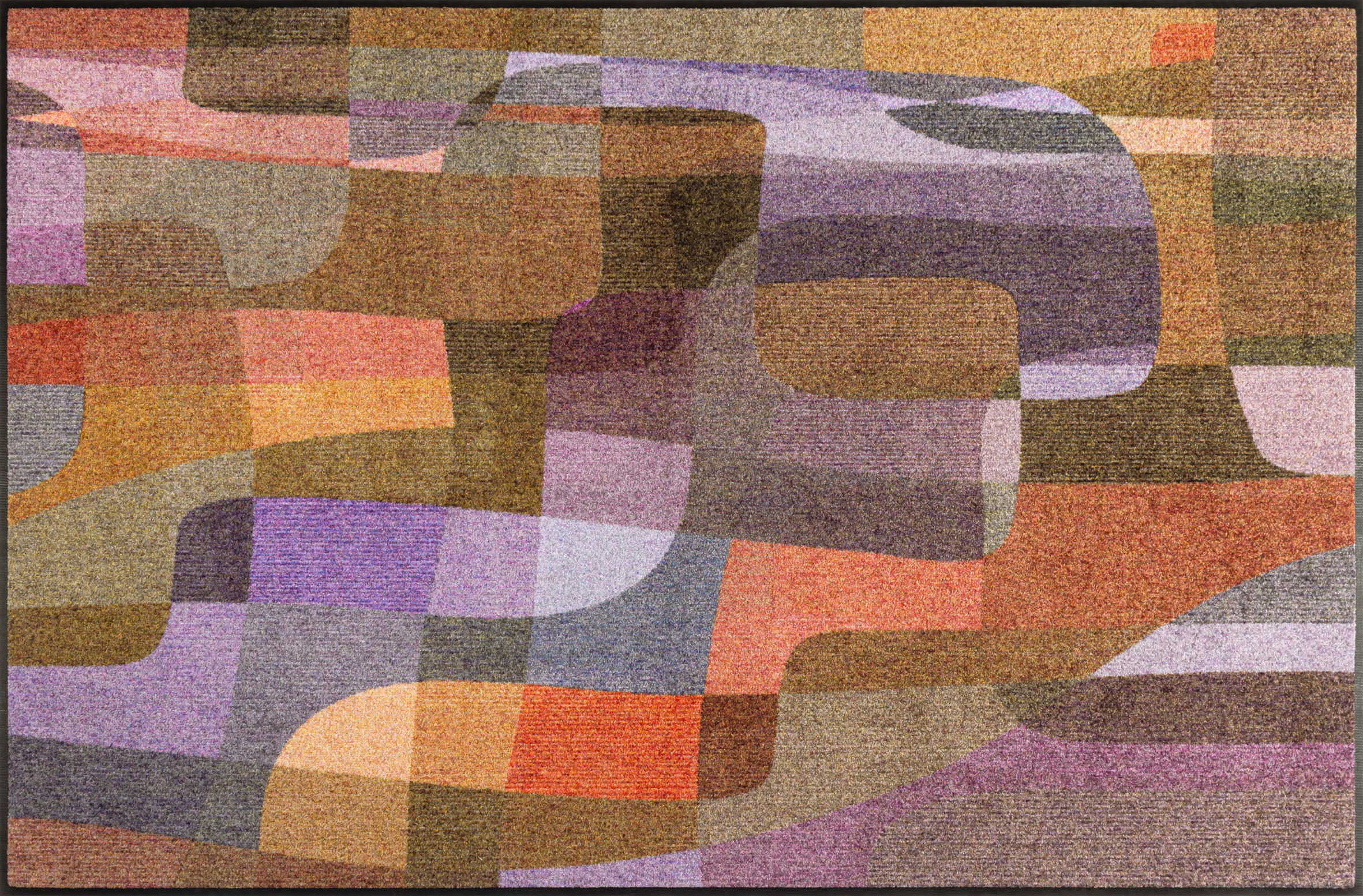 FLACHWEBETEPPICH 115/175 cm Future Mind Multicolor  - Multicolor, Trend, Kunststoff/Textil (115/175cm) - wash+dry