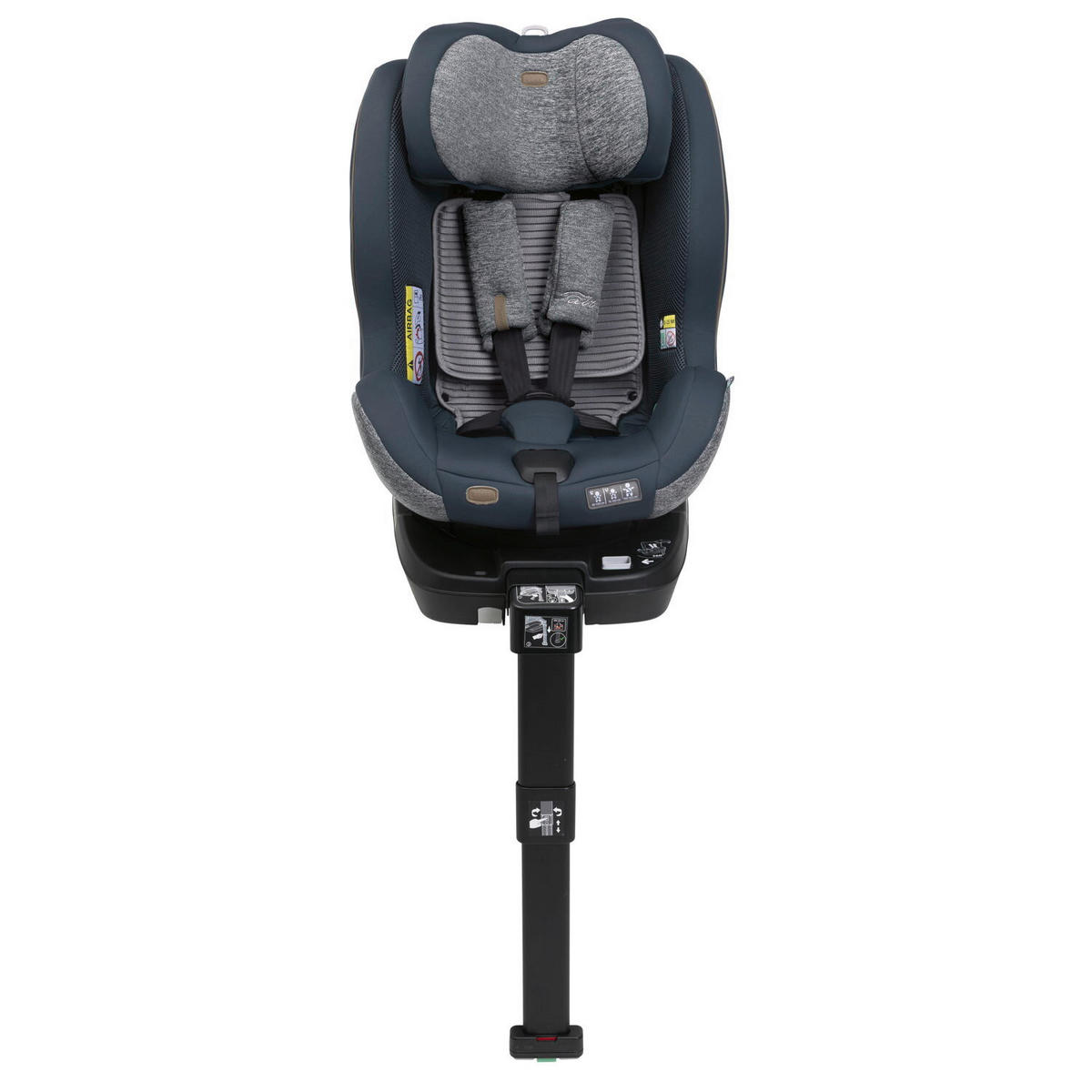 KINDERAUTOSITZ SEAT3FIT AIR   - Graphitfarben, Basics (49/44/61cm) - Chicco