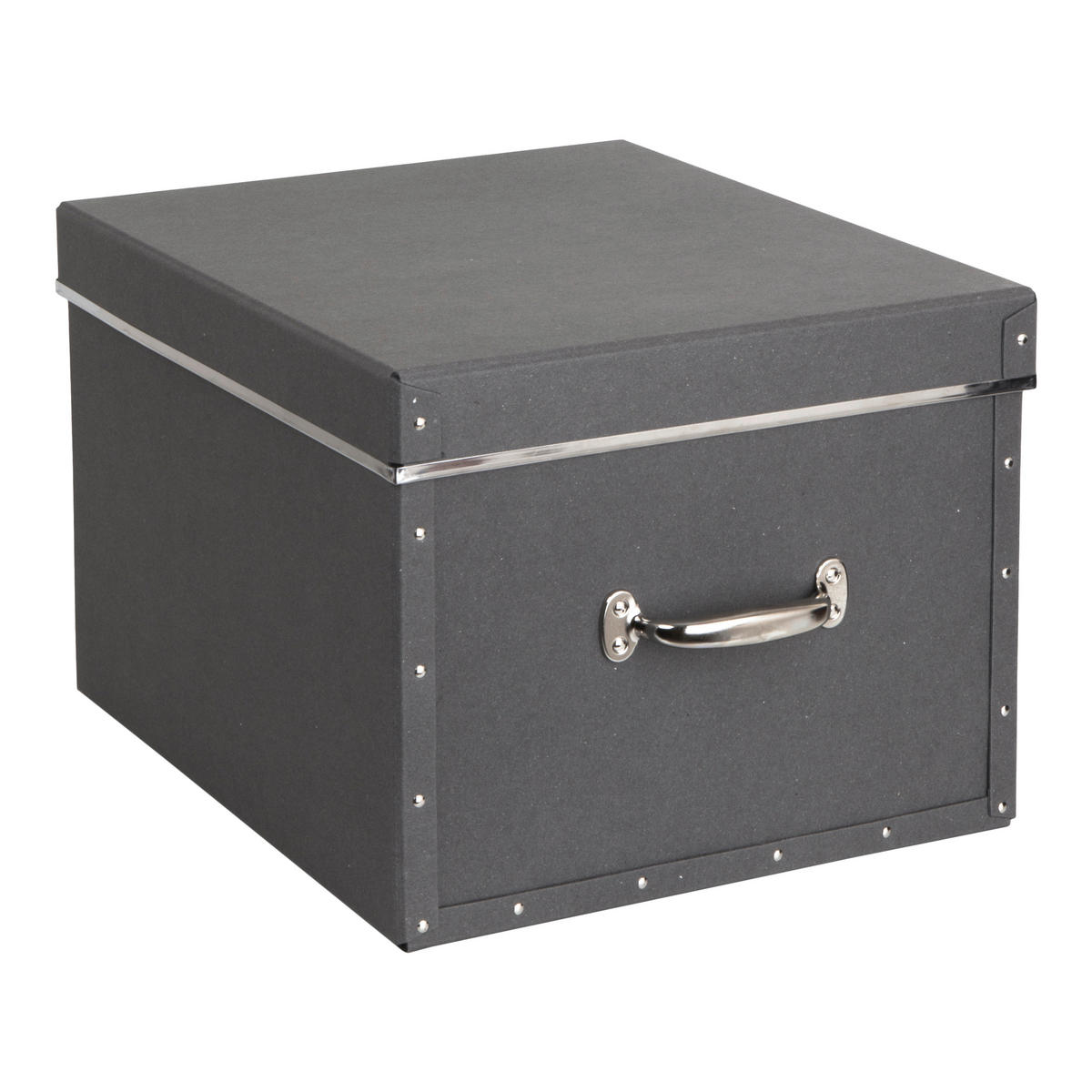 AMBALAJE DIN CARTON    43/37/28,5 cm  - gri, Basics, carton/hârtie (43/37/28,5cm)