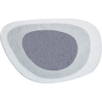 BADTEPPICH Lake Grau 50/75 cm  - Grau, Basics, Kunststoff/Textil (50/75cm) - Grund