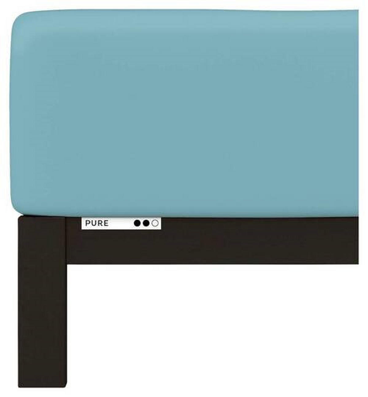 BOXSPRING-SPANNLEINTUCH 140-160/200-220 cm Jersey  - Türkis, Basics, Textil (140-160/200-220cm) - Schlafgut