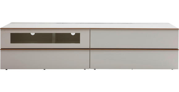 LOWBOARD 227,5/54/56,5 cm - Eichefarben/Weiß, Design, Holz/Holzwerkstoff (227,5/54/56,5cm) - Dieter Knoll