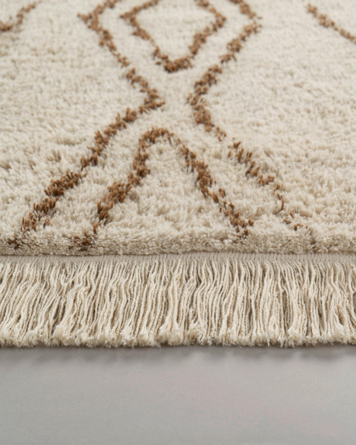 FLACHWEBETEPPICH 160/230 cm Alena Braun, Creme  - Creme/Braun, Basics, Textil (160/230cm) - Novel