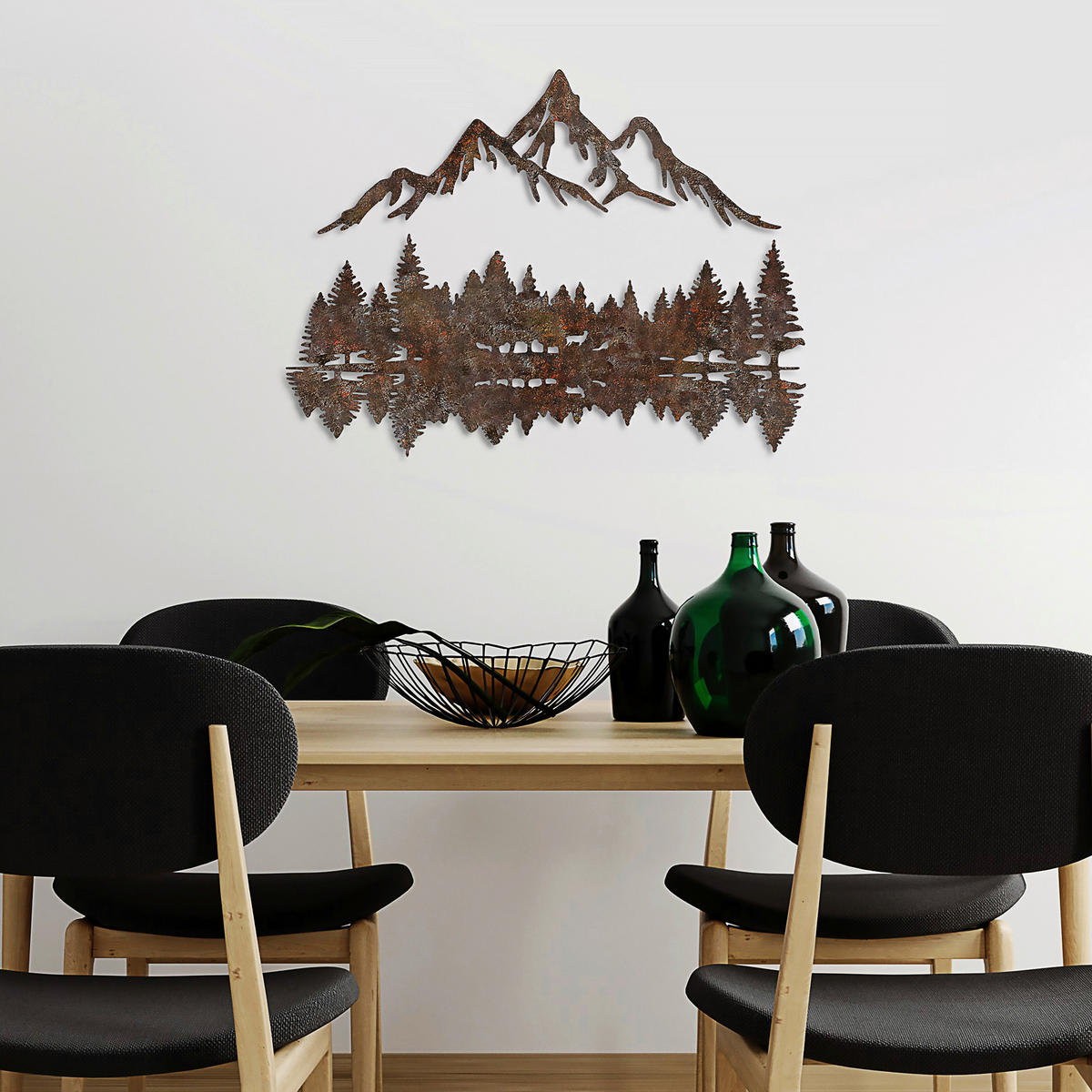 METALLBILD  - Bronzefarben, Basics, Metall (51/70cm)