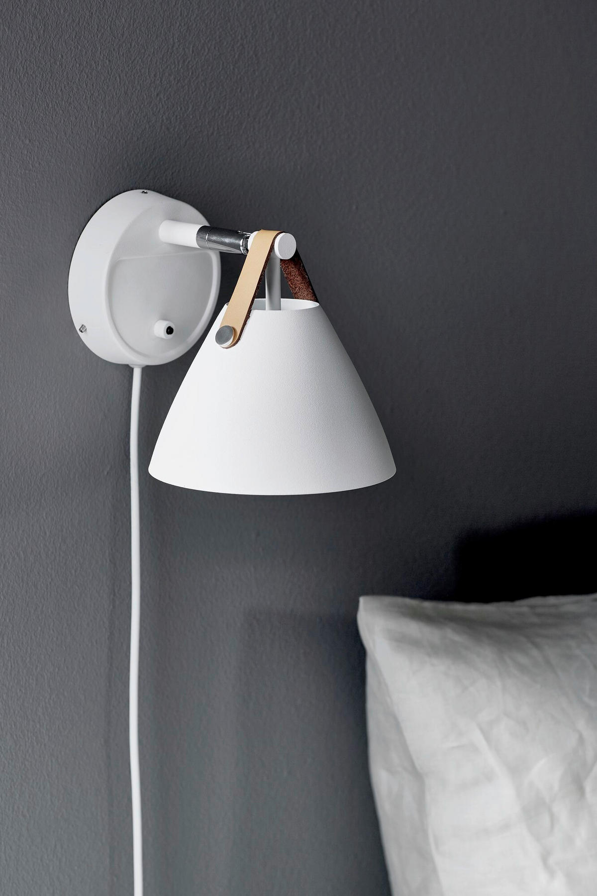 WANDLEUCHTE 16,5/17 cm   - Weiß, KONVENTIONELL, Metall (16,5/17cm) - Nordlux