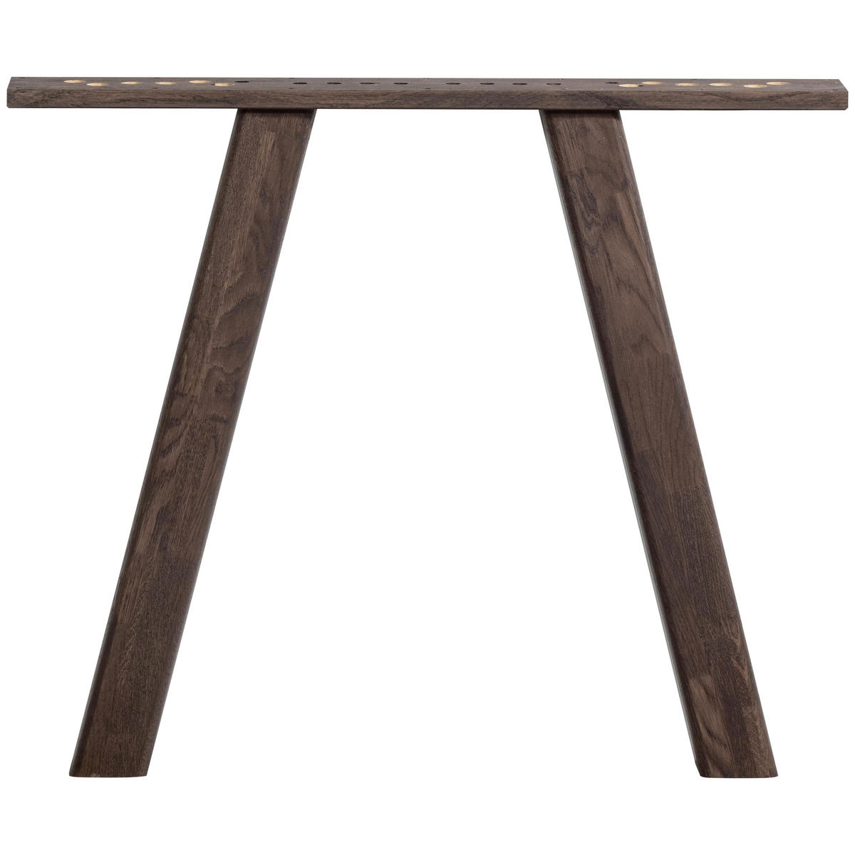 TISCHGESTELL Braun   - Braun, MODERN, Holz (79/73/11cm) - Livetastic