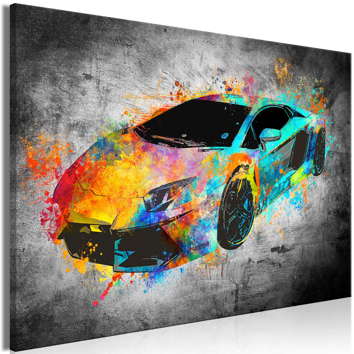 LEINWANDBILD Fahrzeuge 120/80/1,2 cm  - Multicolor, Basics, Holz/Textil (120/80/1,2cm) - artgeist