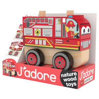 BRANDBIL  - multicolor, Basics, metall/trä (10,5/6,5/8,5cm)