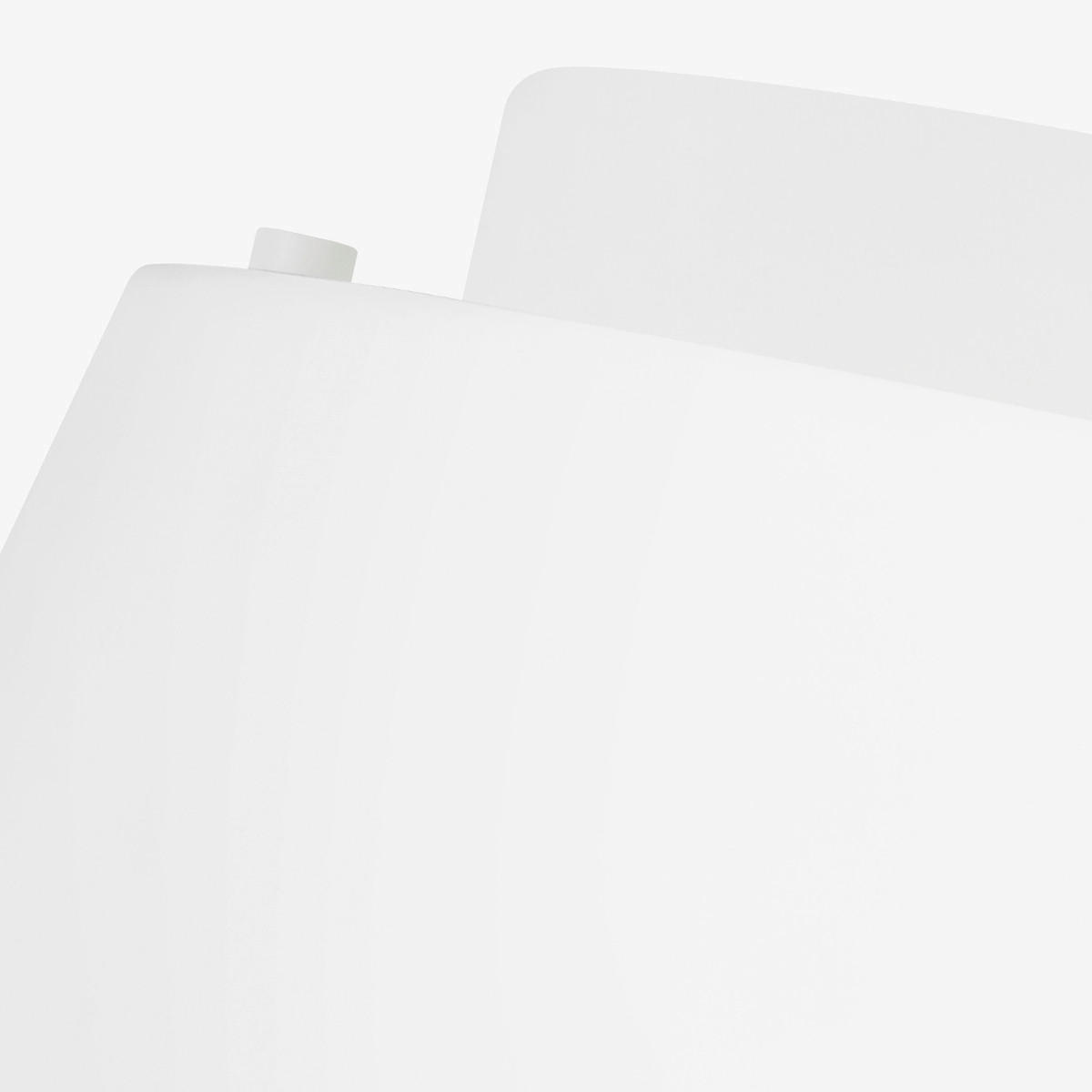 DECKENLEUCHTE  36.8/11.9 cm    - Weiss, Basics, Glas/Metall (36.8/11.9cm) - Elstead Lighting