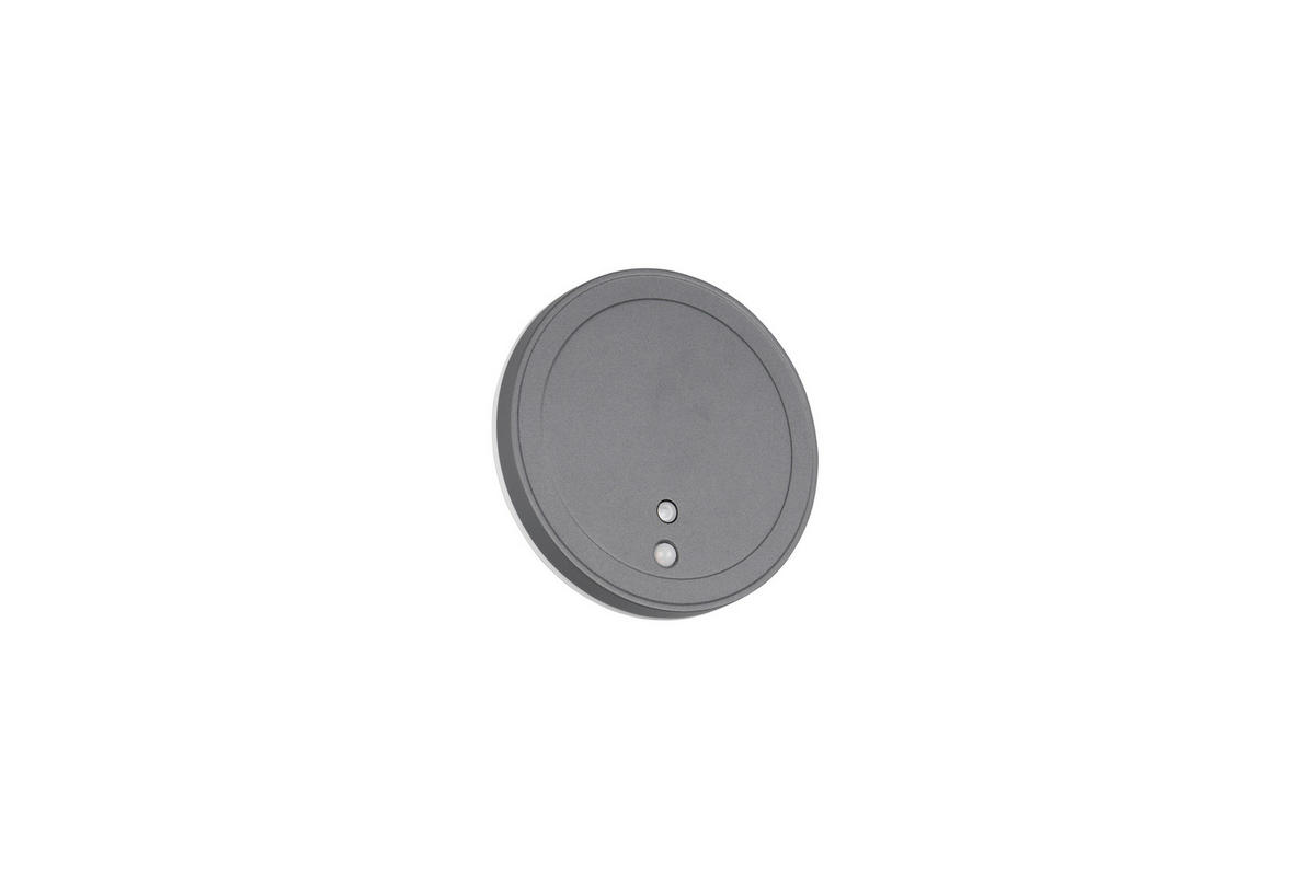 VÄGGLAMPA FÖR UTOMHUS - antracit, Design, metall (14/3,5cm)