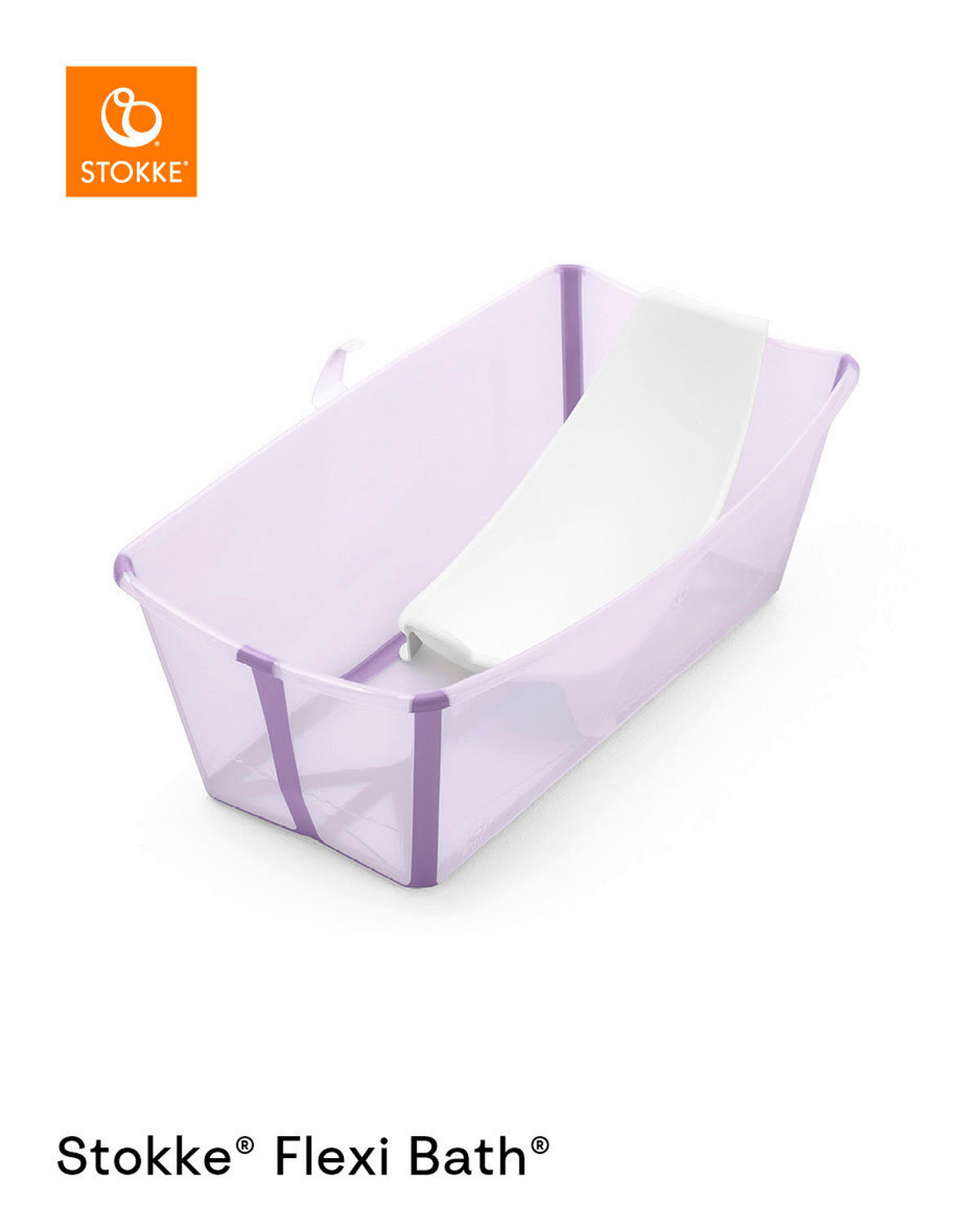 KADICA ZA BEBE  FLEXI BATH  - ljubičasta, Basics, plastika (24/34/64cm) - Stokke