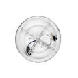 LED-DECKENLEUCHTE 38/8,5 cm   - Grau, Design, Metall (38/8,5cm) - Novel