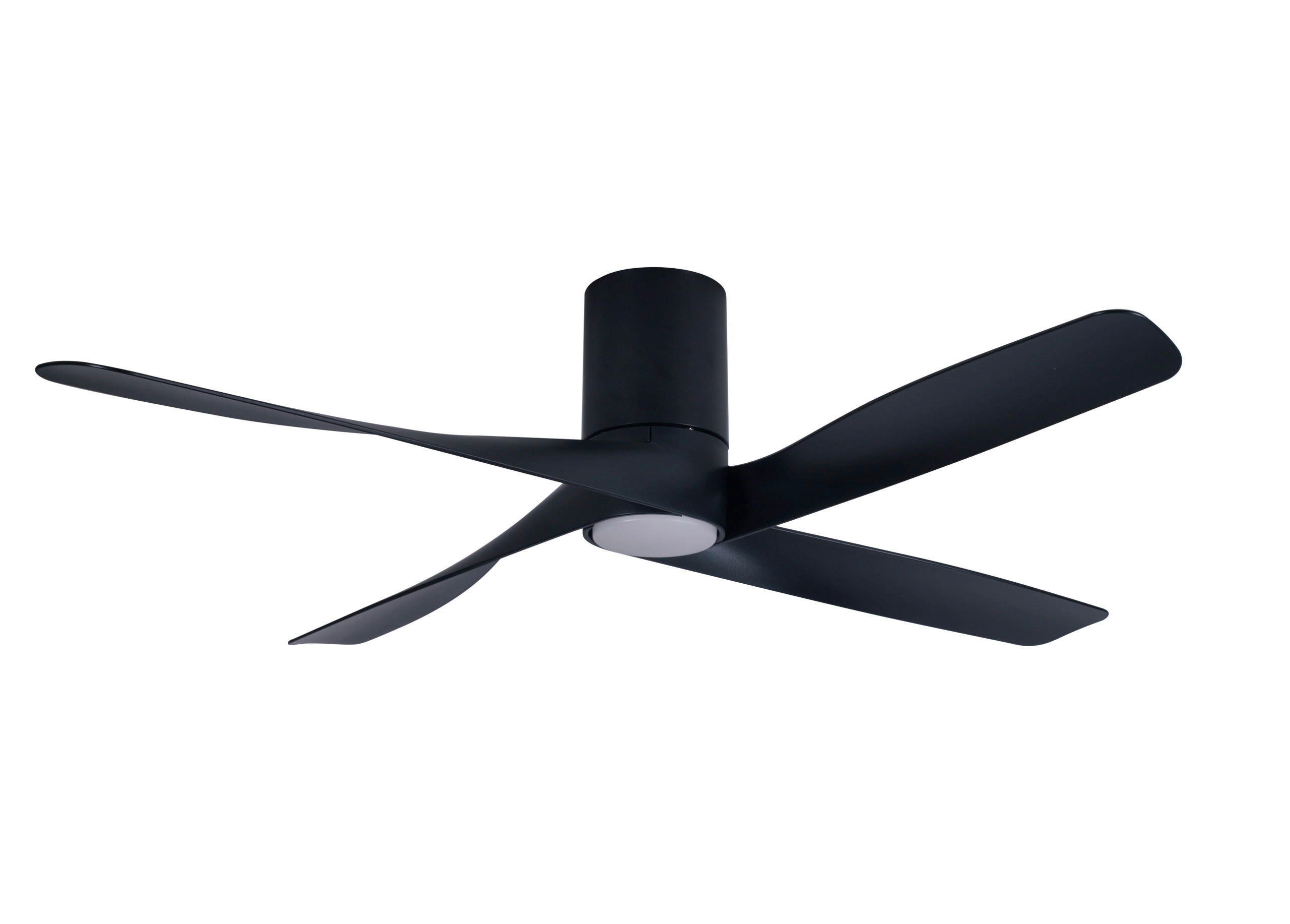 DECKENVENTILATOR   132 cm   - Schwarz, Trend, Kunststoff (132cm) - P & B