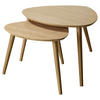 SATZTISCH Bambus vollmassiv organisch Naturfarben  - Naturfarben, MODERN, Holz (68/45/57cm) - MID.YOU