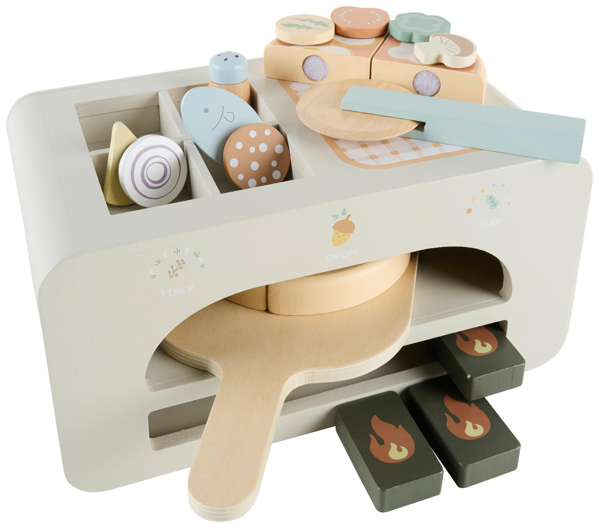 PICA ZA IGRO - večbarvno, Basics, tekstil/leseni material (28,3/16,9/13,3cm) - My Baby Lou