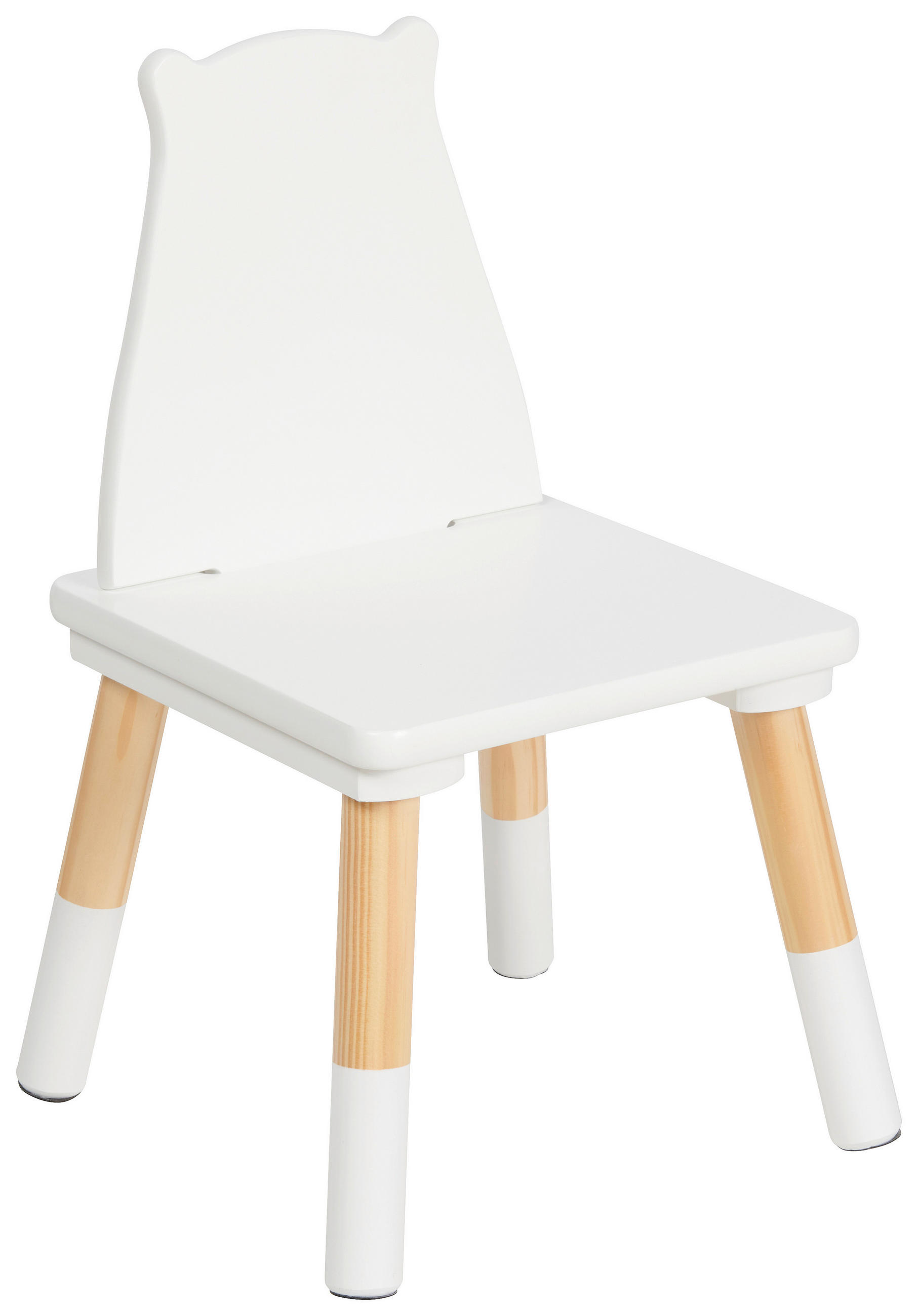 DJEČJA STOLICA  Kasimir  - bijela/prirodne boje, Basics, drvni materijal/drvo (28/28/49cm) - My Baby Lou