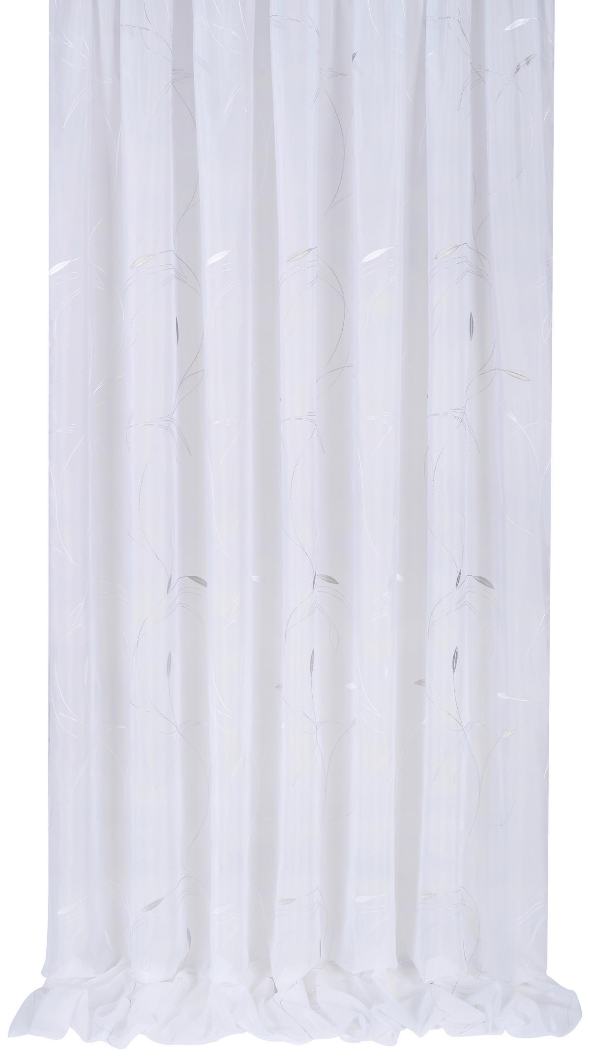 ZÁCLONA, poloprůhledné, 280 cm - světle šedá, Konvenční, plast (280cm) - Esposa