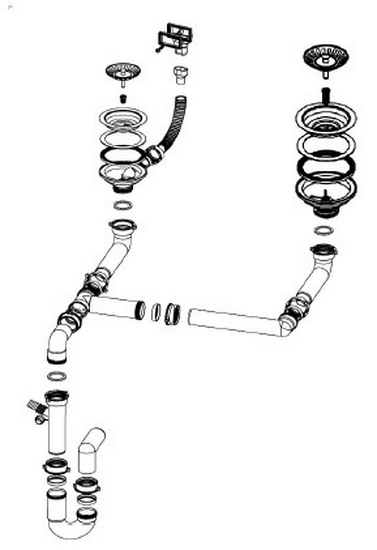 POMIVALNO KORITO - Basics, kovina (80/50/16cm)