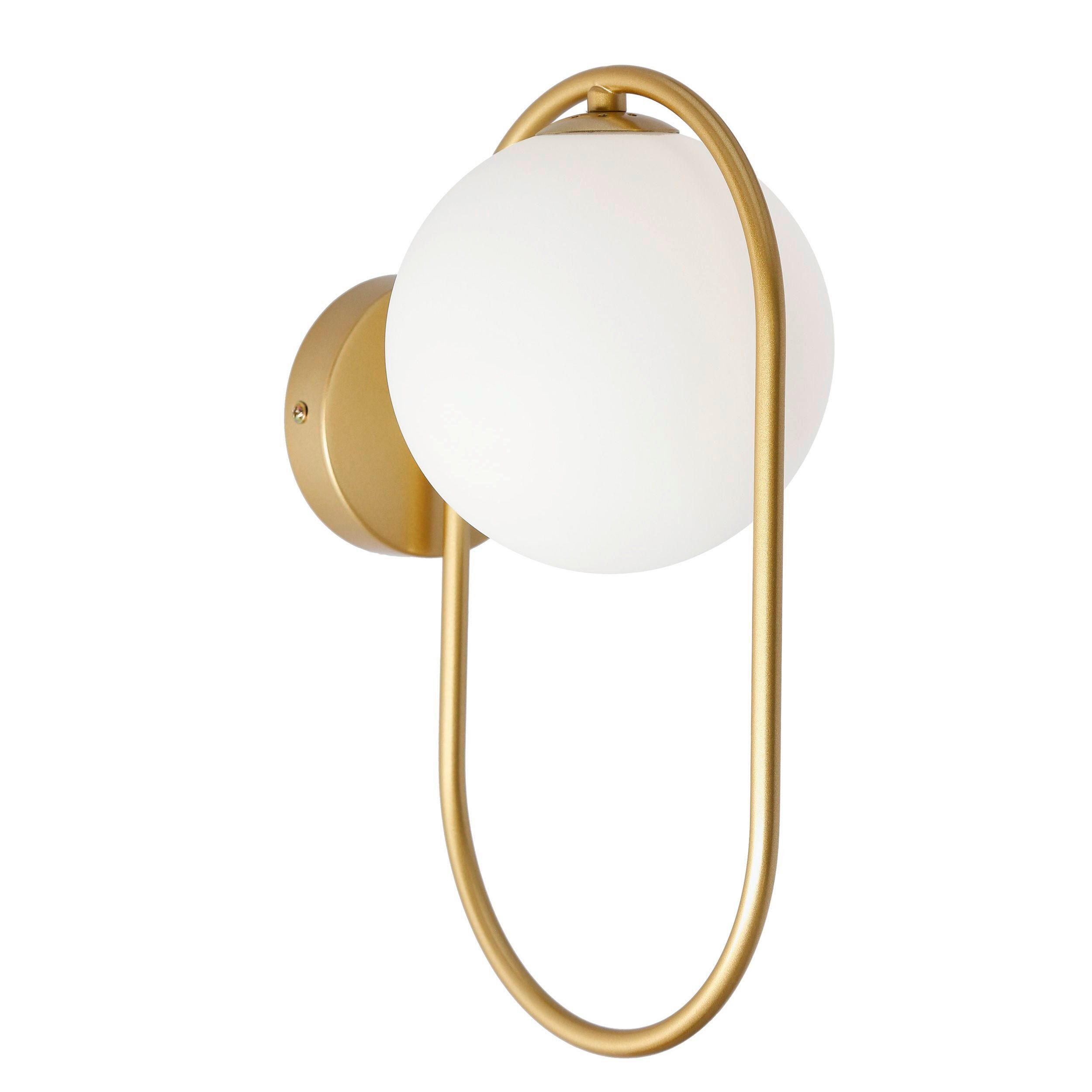 VÄGGLAMPA 15/22/32 cm   - mässingsfärgad, Klassisk, metall (15/22/32cm)