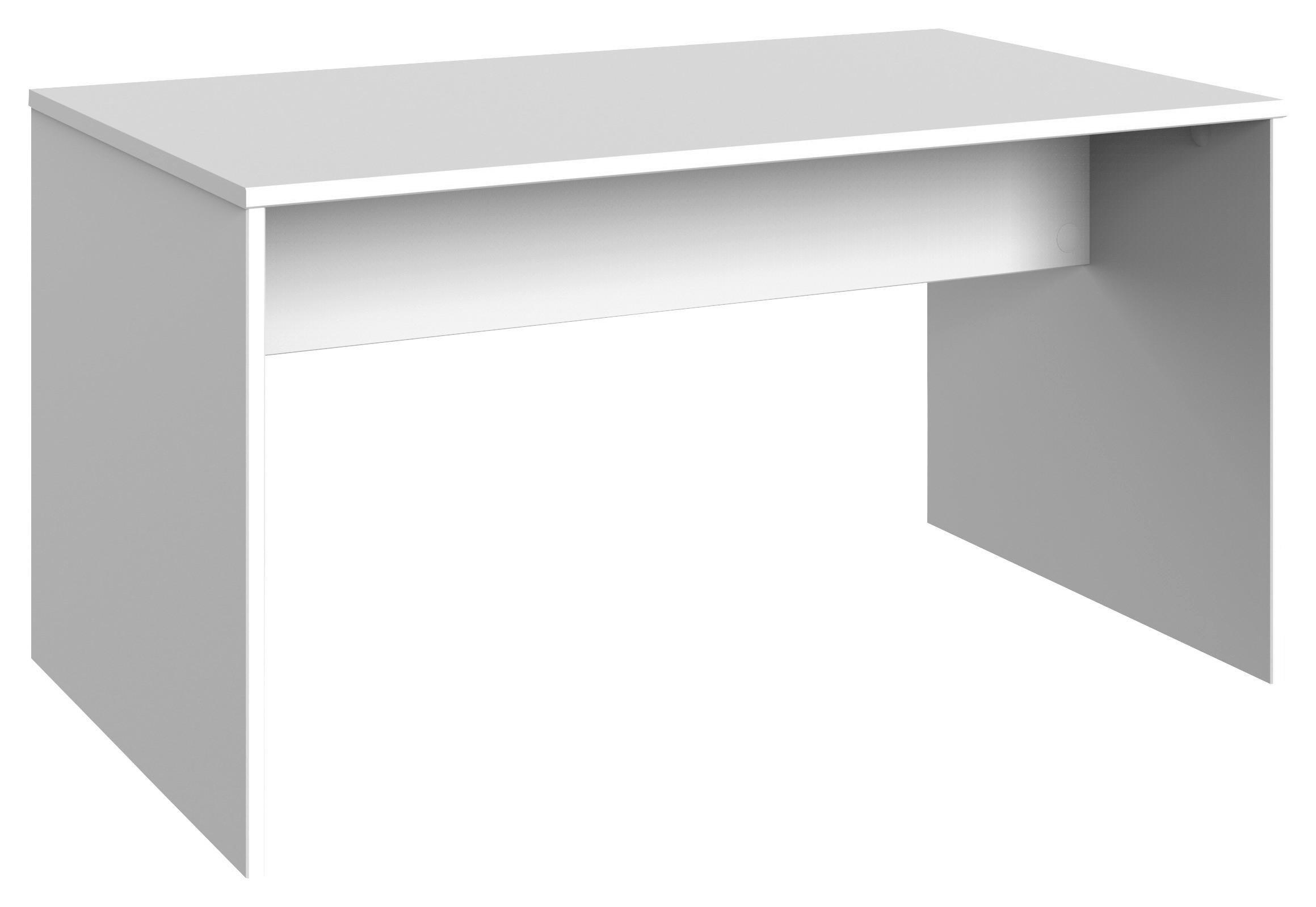 PISALNA MIZA les, leseni material bela  - bela, Konvencionalno, leseni material/les (140/72/70cm) - Ti'me