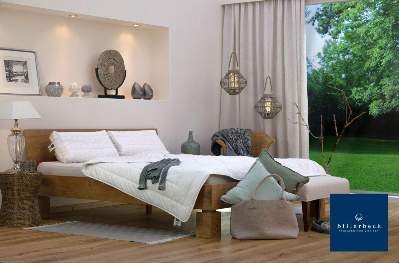SOMMERDECKE  COSICOTTON®  135/200 cm   - Creme, Basics, Naturmaterialien (135/200cm) - Billerbeck