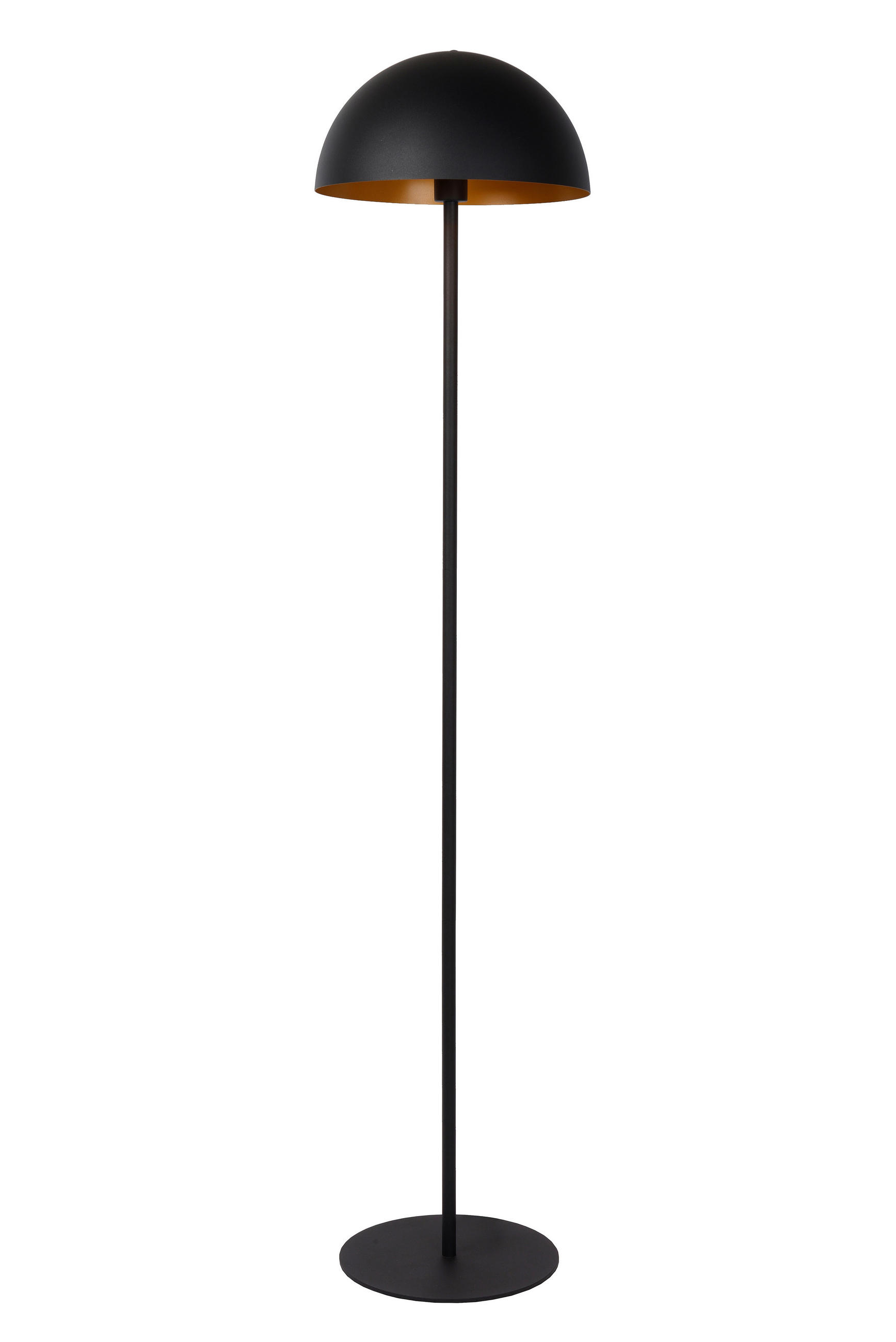 STEHLEUCHTE 160/35 cm    - Messingfarben/Schwarz, Design, Metall (160/35cm) - Lucide