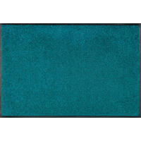 PREDPRAŽNIK  Peacock Green     50/75 cm    potiskano  barve petroleja  - barve petroleja, Konvencionalno, umetna masa/tekstil (50/75cm) - wash+dry