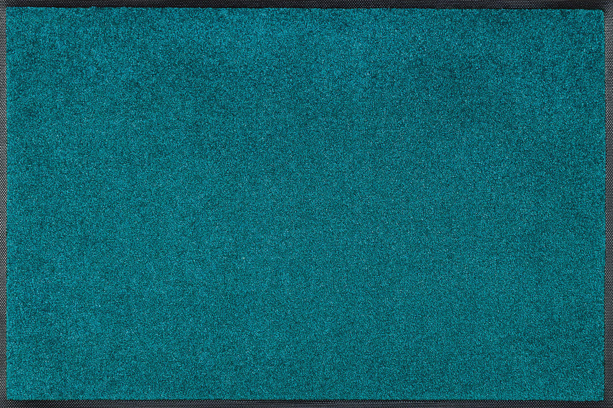 PREDPRAŽNIK  Peacock Green     50/75 cm    potiskano  barve petroleja  - barve petroleja, Konvencionalno, umetna masa/tekstil (50/75cm) - wash+dry