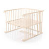 GITTERBETT  95/94/79 cm   - Beige, Basics, Holz (95/94/79cm) - Babybay