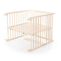 GITTERBETT 95/94/79 cm  - Beige, Basics, Holz (95/94/79cm) - Babybay