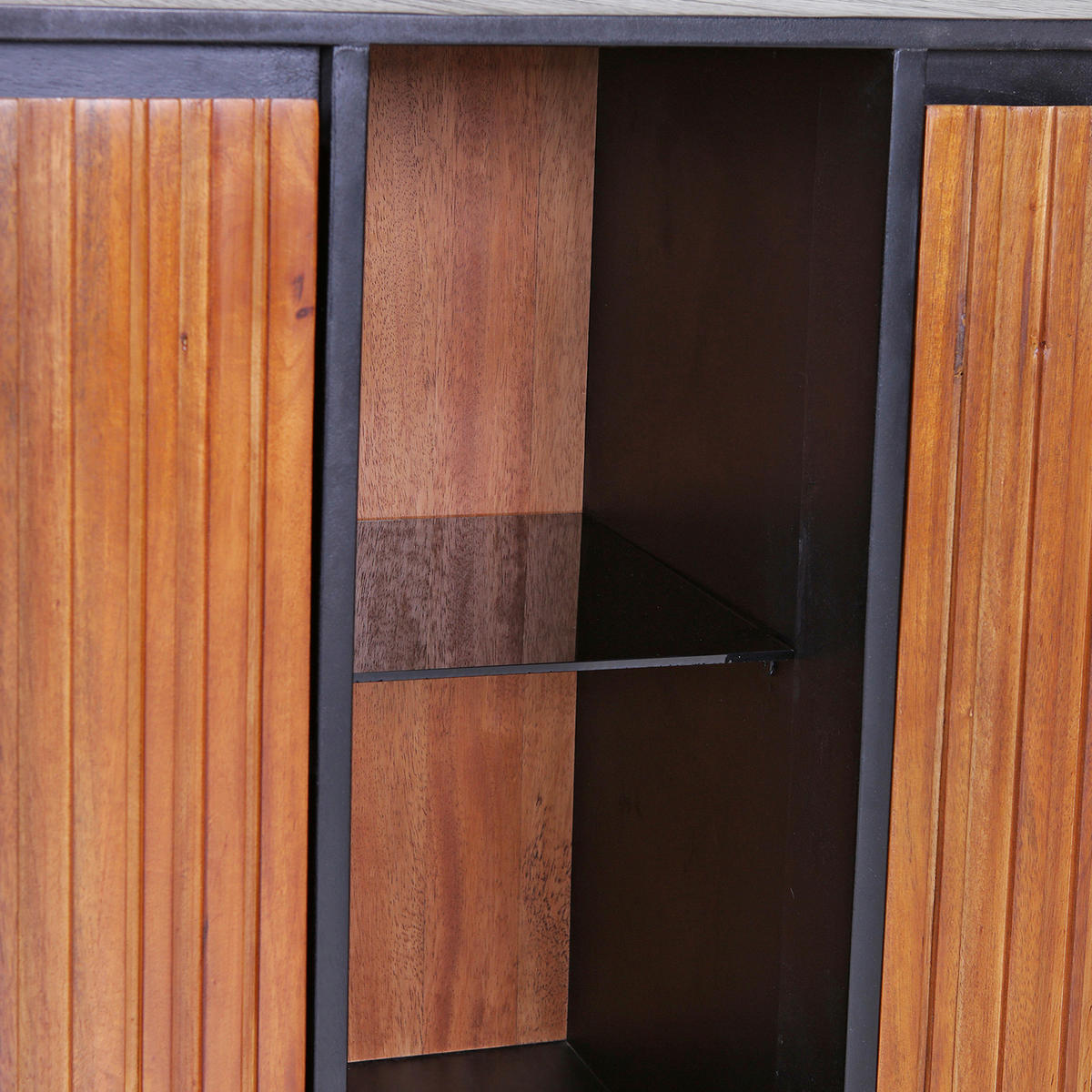 SIDEBOARD  in 170/75/40 cm  - Schwarz/Braun, LIFESTYLE, Holz/Holzwerkstoff (170/75/40cm) - Landscape
