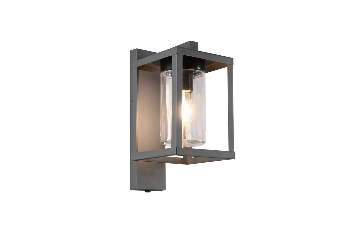AUSSENWANDLEUCHTE - Anthrazit, Basics, Metall (16/33/22,5cm) - Trio Leuchten