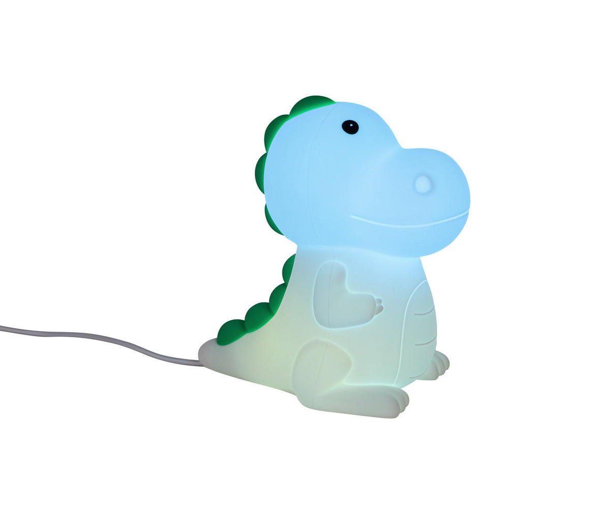 NOĆNO SVETLO - bela, Trendi, plastika (8,5/13,5/13,8cm) - Novel