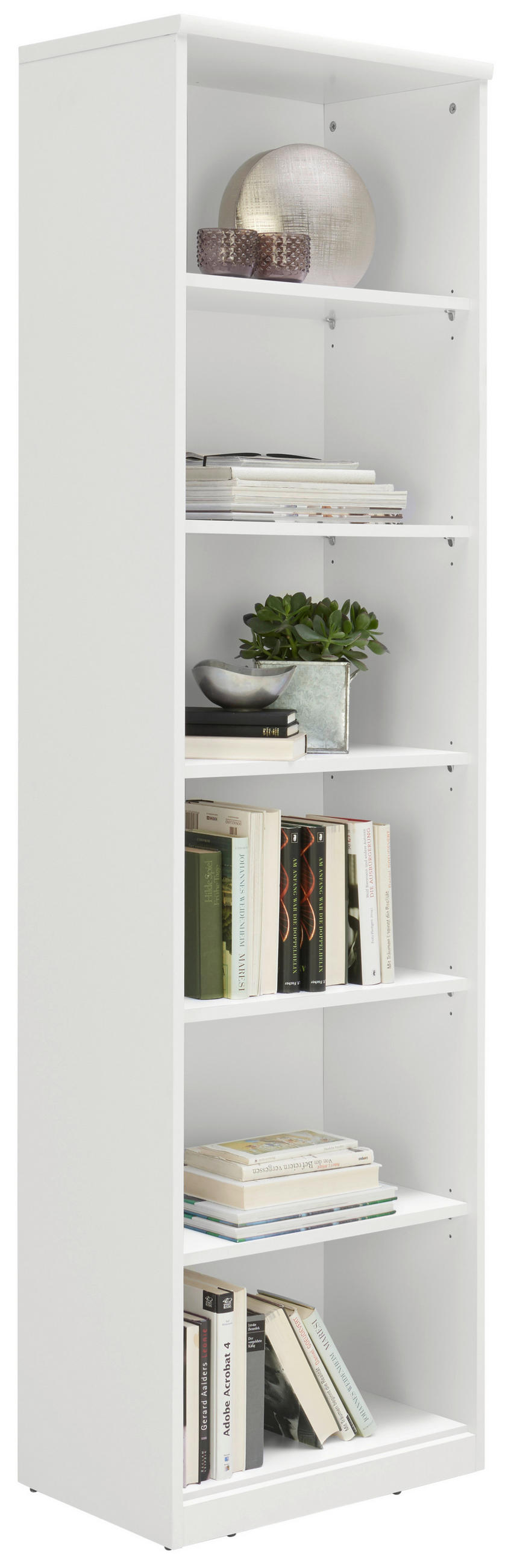 HYLLA i 55/194/36 cm vit  - vit/svart, Klassisk, trämaterial (55/194/36cm) - Best Price