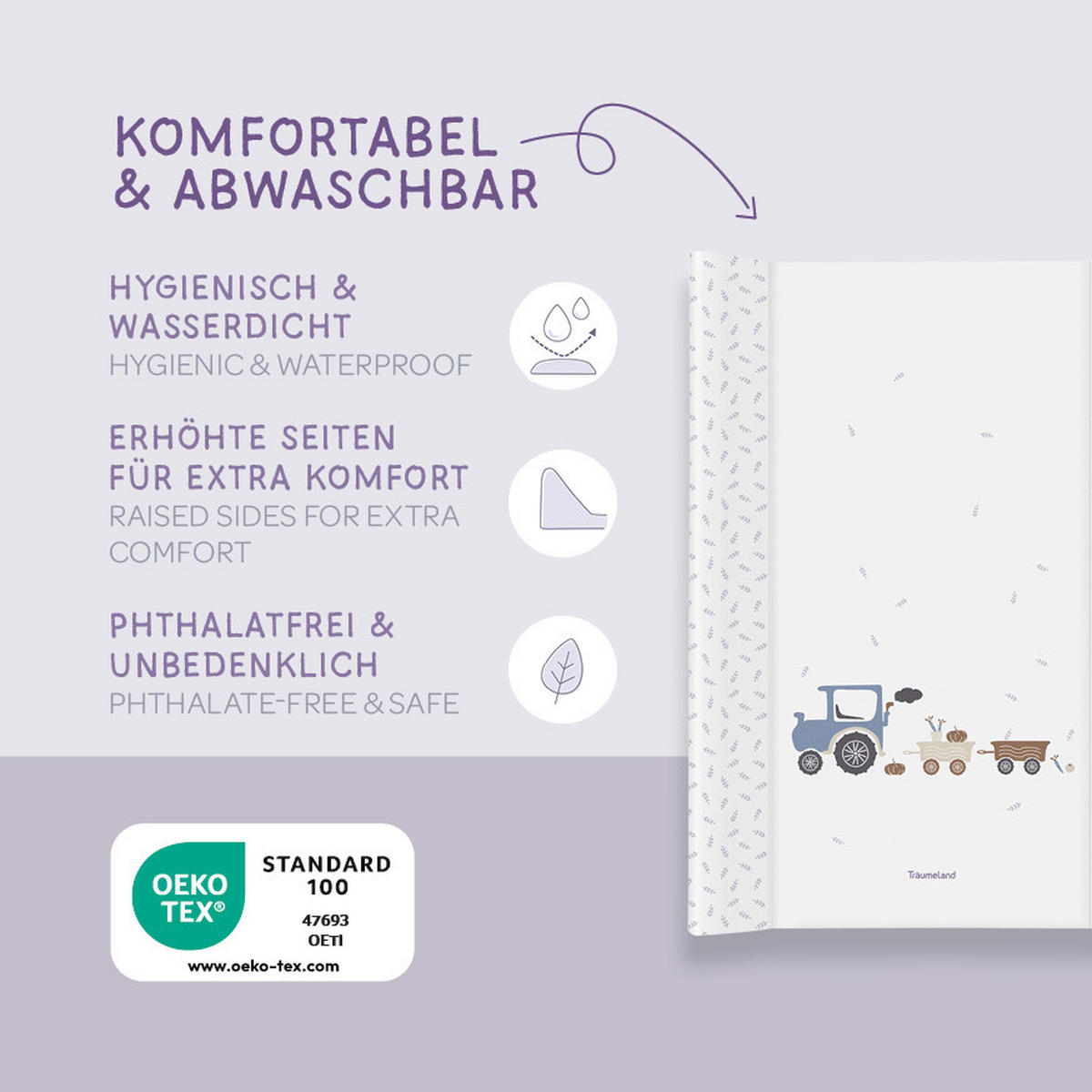 WICKELAUFLAGE   - Basics (50/70/5cm) - Träumeland