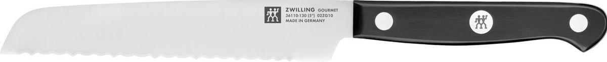 MESSERBLOCK ZWILLING® GOURMET 7-teilig  - Silberfarben/Schwarz, Basics, Holz/Kunststoff - Zwilling