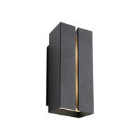 AUßENWANDLEUCHTE Clarini 13/29,5/12,5 cm   - Schwarz, Design, Metall (13/29,5/12,5cm) - Nordlux