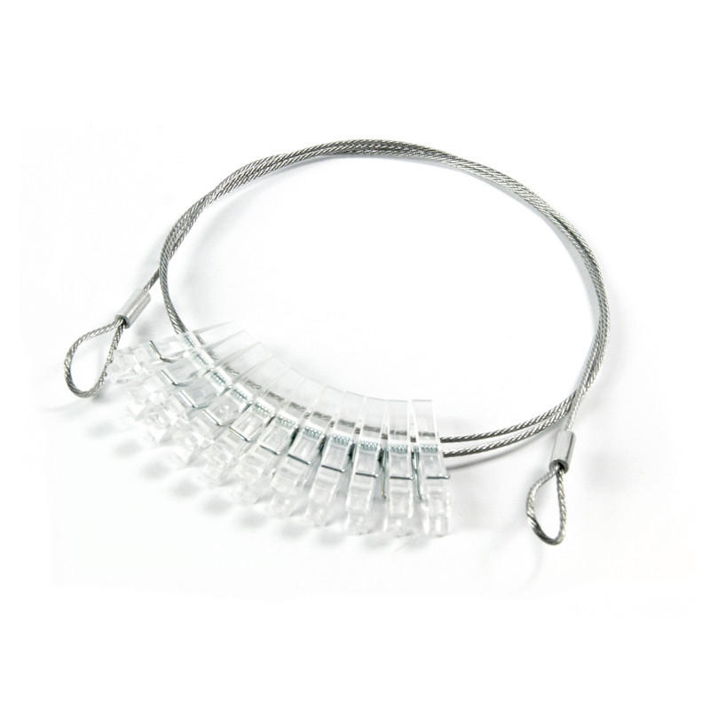 MAGNETSET  - Transparent, Basics, Kunststoff/Metall (100cm)