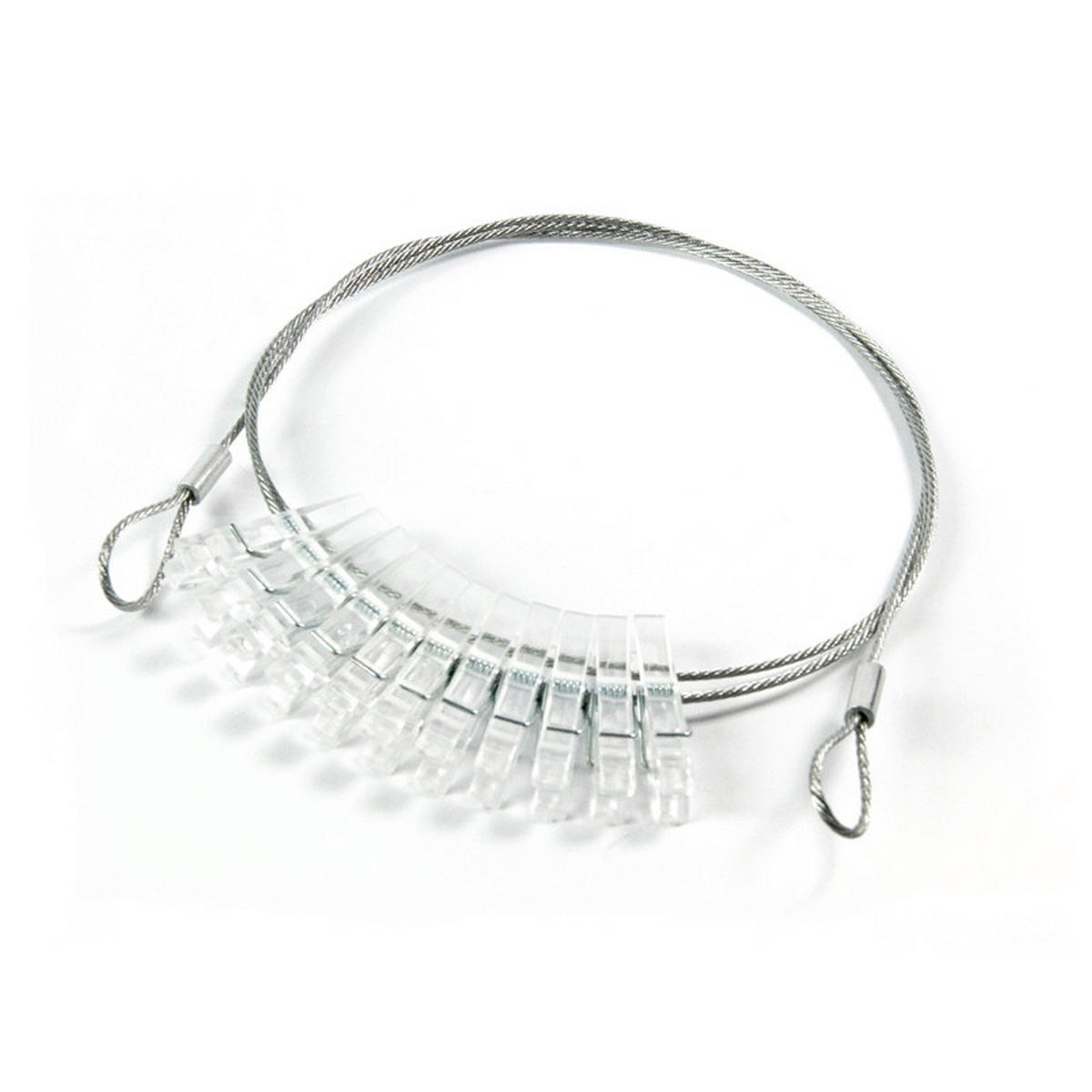 MAGNETSET  - Transparent, Basics, Kunststoff/Metall (100cm)
