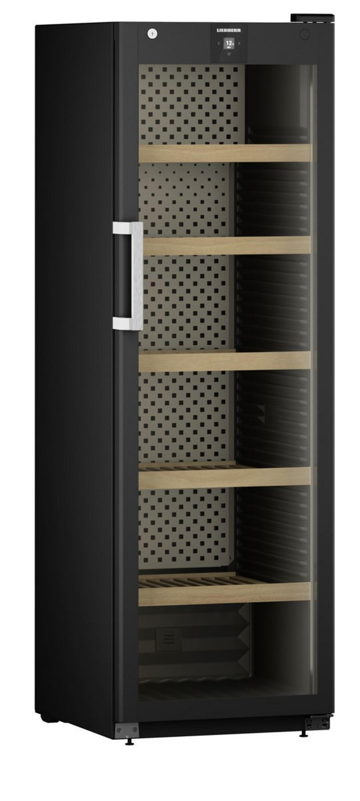 WEINKÜHLSCHRANK WPBLI 5231  - Schwarz, Basics, Holz/Metall (59,7/188,4/76,3cm) - Liebherr