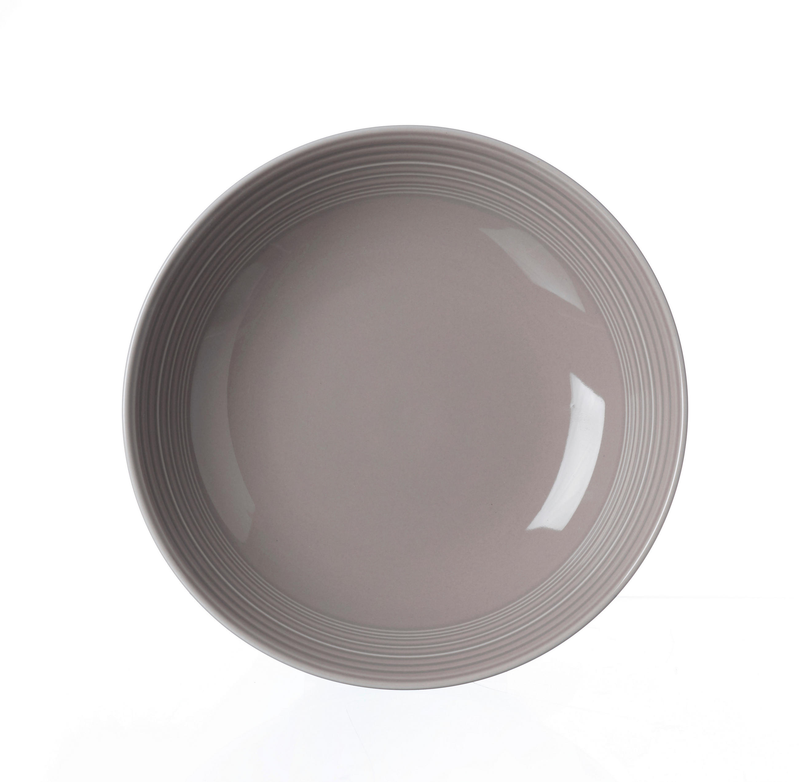 SUPPENTELLER Grau Porzellan LEVI  - Grau, Basics, Keramik (22/22/5cm) - Ritzenhoff Breker