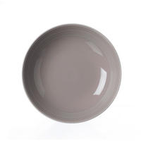 SUPPENTELLER Grau Porzellan LEVI  - Grau, Basics, Keramik (22/22/5cm) - Ritzenhoff Breker