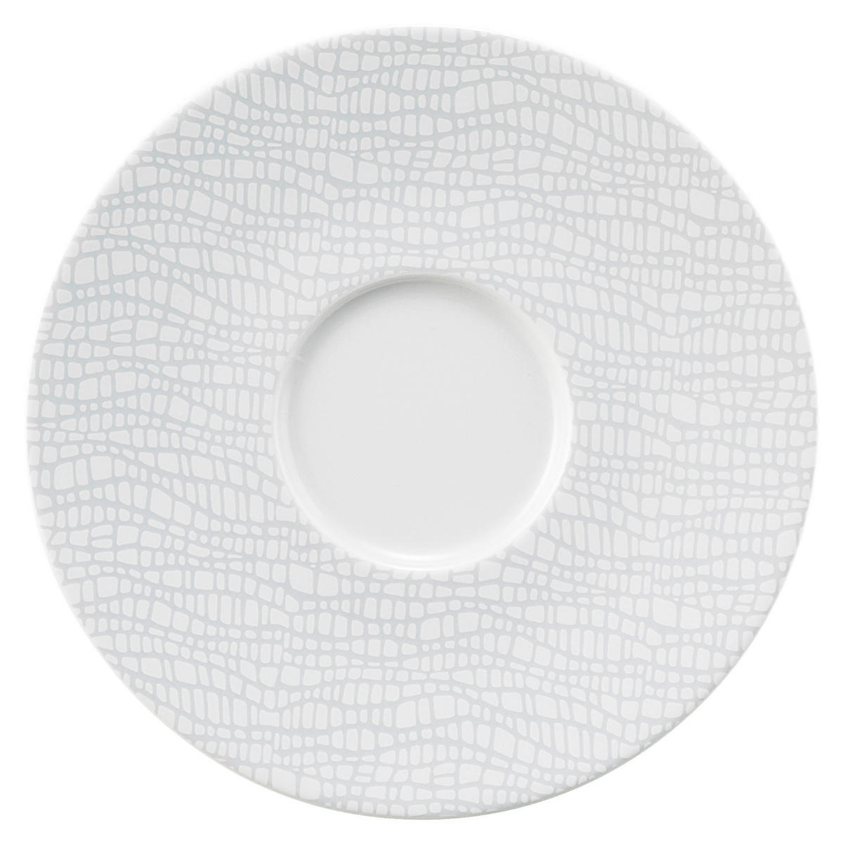 PODŠÁLEK porcelán  - šedá, Design, keramika (16,5cm) - Seltmann Weiden