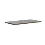 TISCHPLATTE in Holz 160/90/6 cm   - Eichefarben/Grau, Design, Holz (160/90/6cm) - Waldwelt