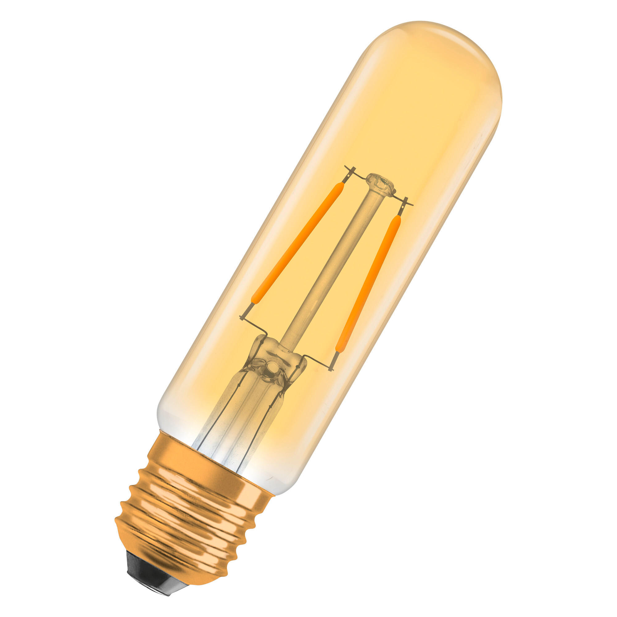 LED-LEUCHTMITTEL   E27 2,5 W 200 lm  - Goldfarben, Basics, Glas (3,2/12,7cm) - Osram