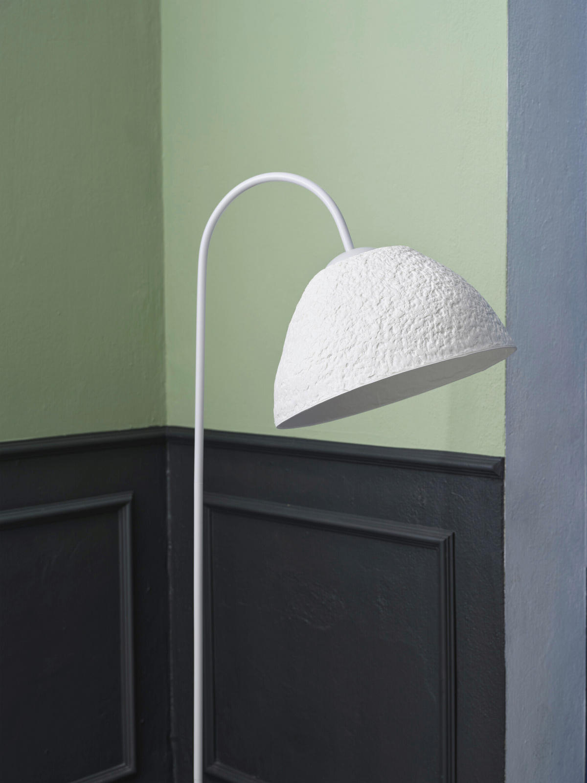 STEHLEUCHTE 37.5/60.3/153 cm   - Basics, Papier/Metall (37.5/60.3/153cm) - Osram