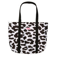 SHOPPER - Schwarz/Weiß, Trend, Kunststoff (44/33/10cm)