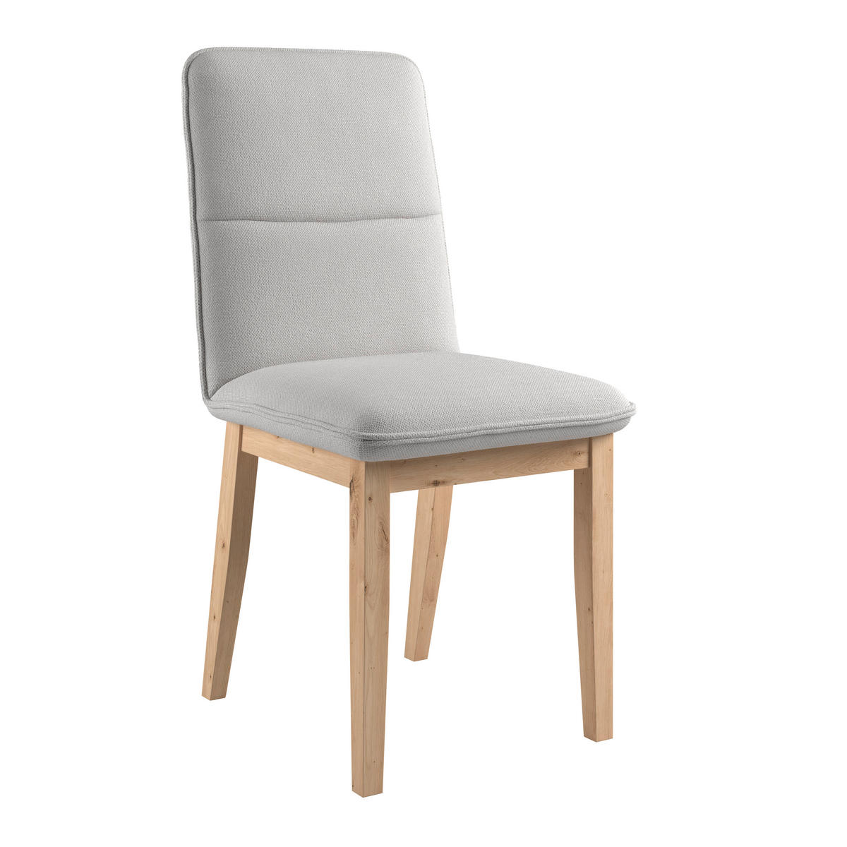 STUHL   Webstoff  Beige  - Eichefarben/Beige, KONVENTIONELL, Holz/Textil (47/91/44cm) - P & B