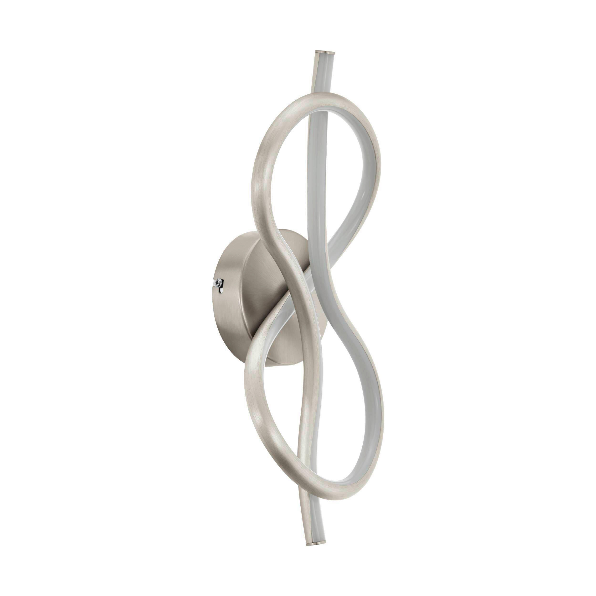 APLICĂ DE PERETE CU LED - alb, Basics, plastic/metal (16/0/40cm)