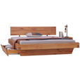BALKENBETT 180/200 cm  in Buchefarben   - Buchefarben, LIFESTYLE, Holz (180/200cm) - Linea Natura